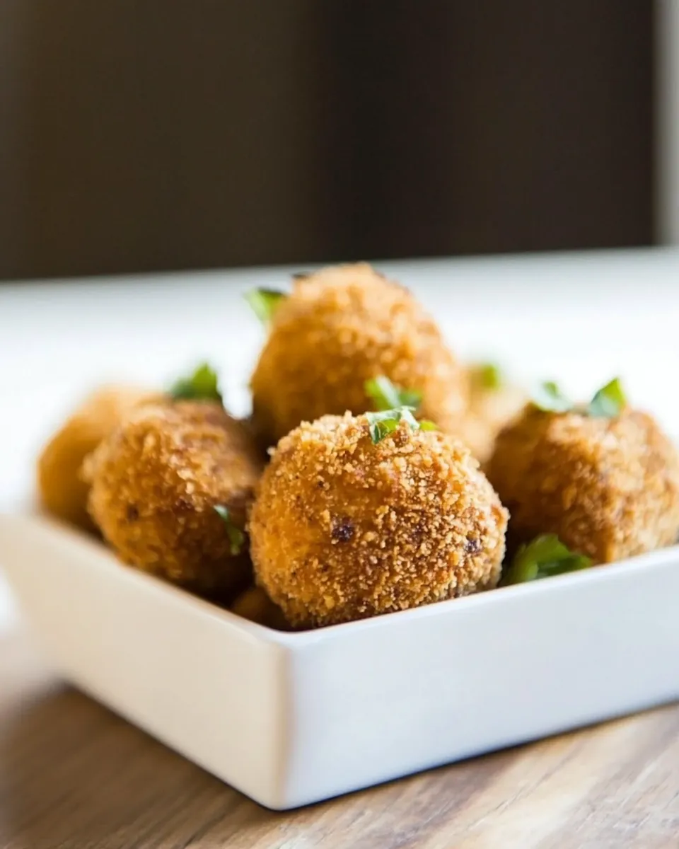 Crispy Chicken Croquettes