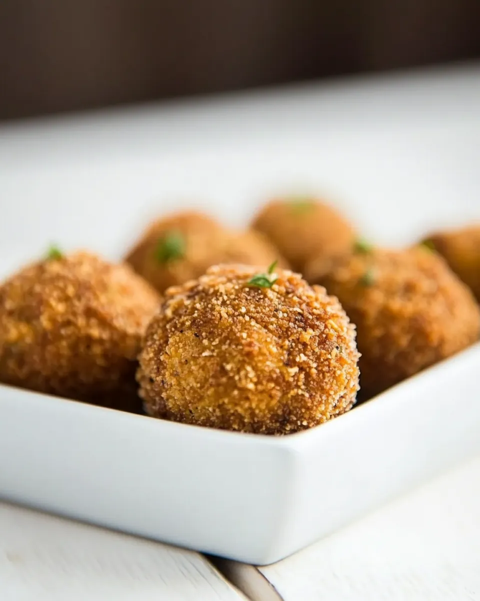 Crispy Chicken Croquettes