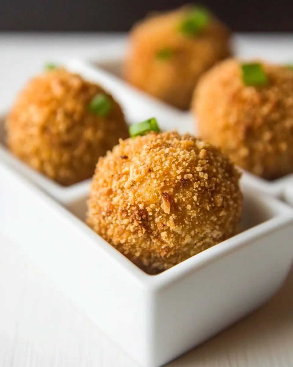 Crispy Chicken Croquettes