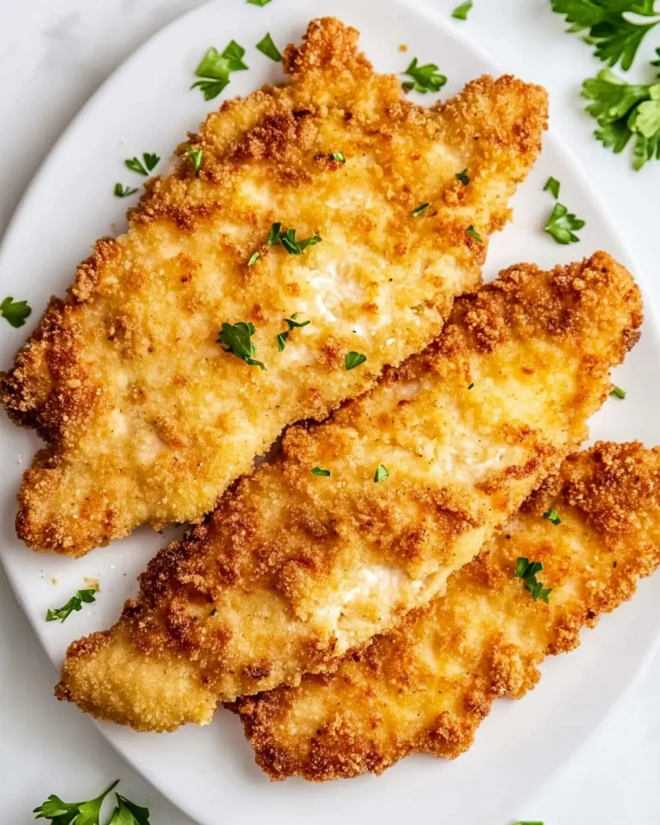 Crispy Chicken Cutlets