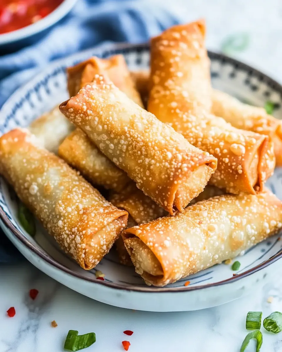 Crispy Chicken Egg Rolls