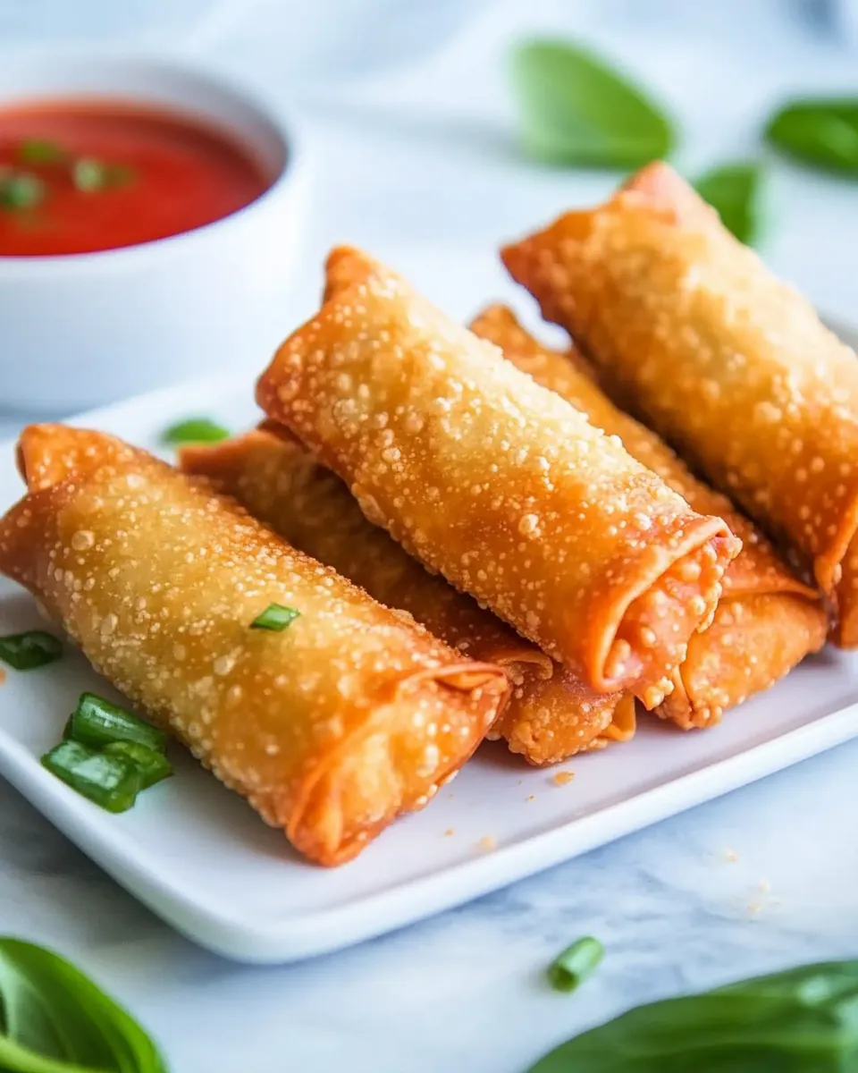 Crispy Chicken Egg Rolls