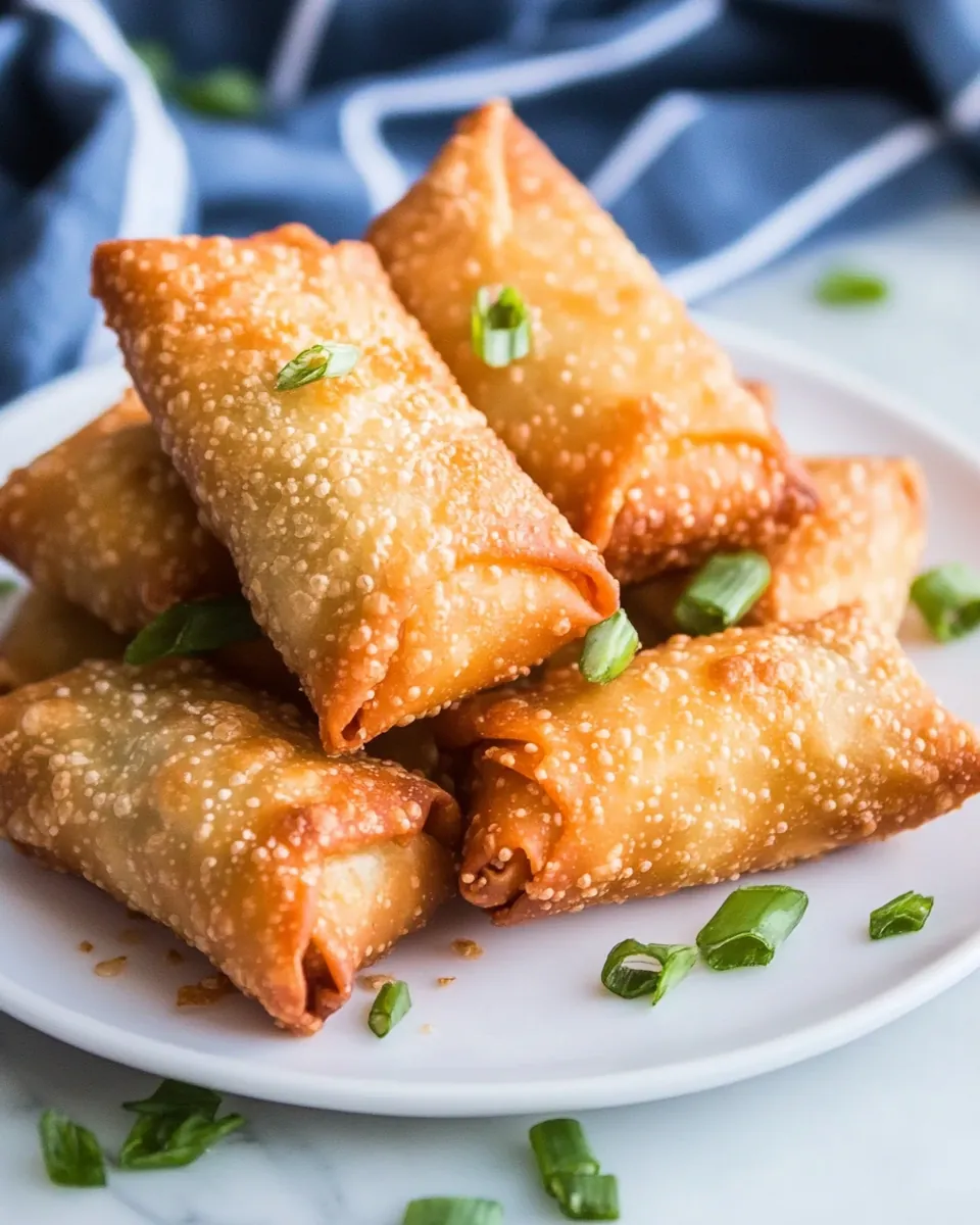 Crispy Chicken Egg Rolls