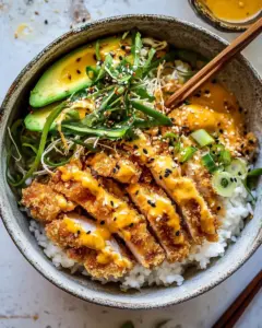 Crispy Chicken Katsu Bowls