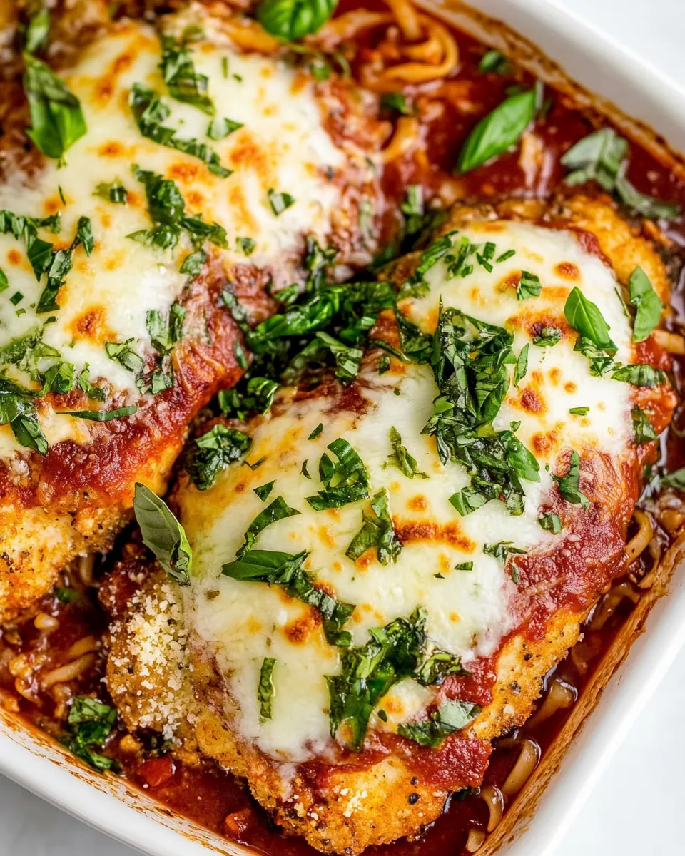 Crispy Chicken Parmesan