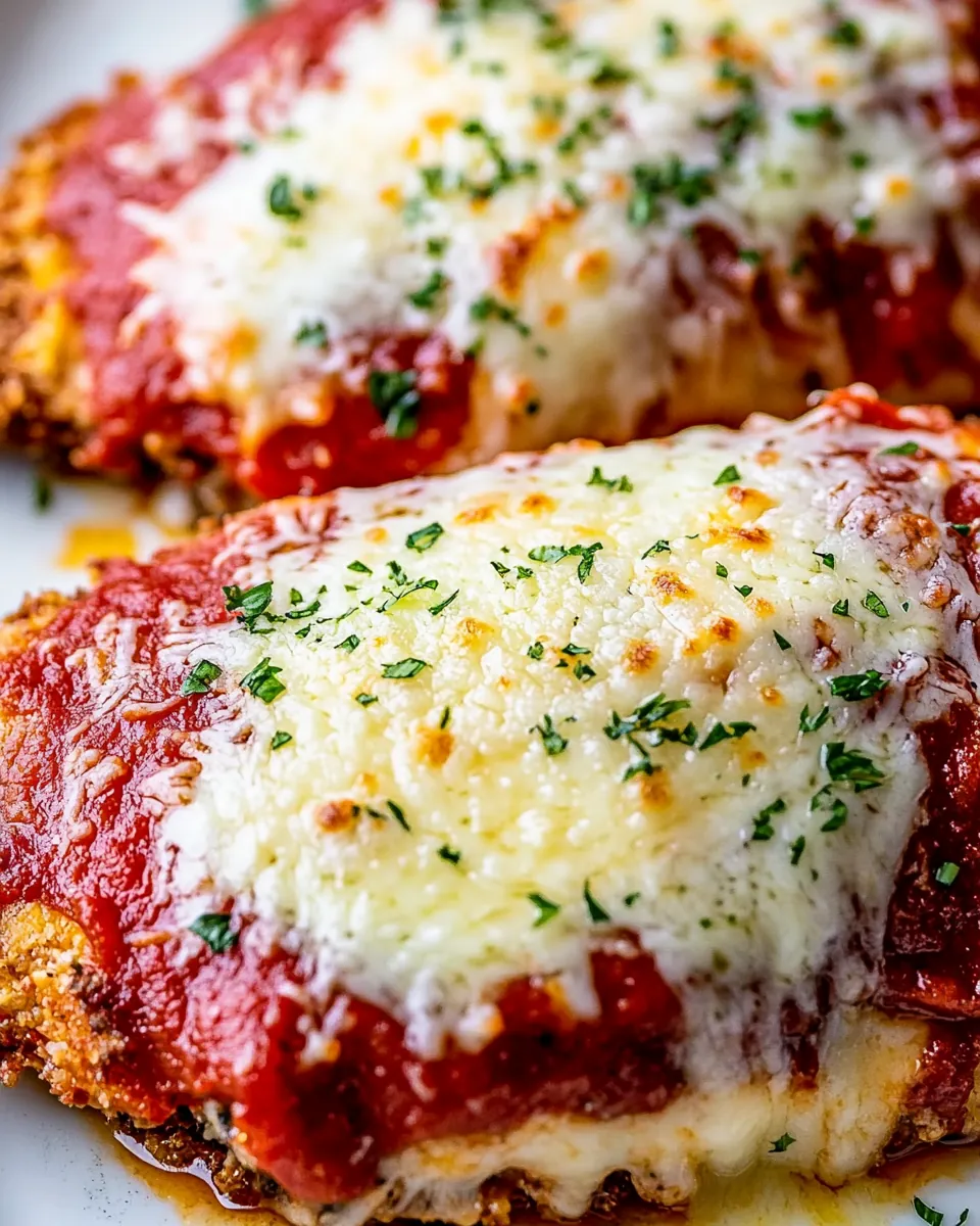 Crispy Chicken Parmesan