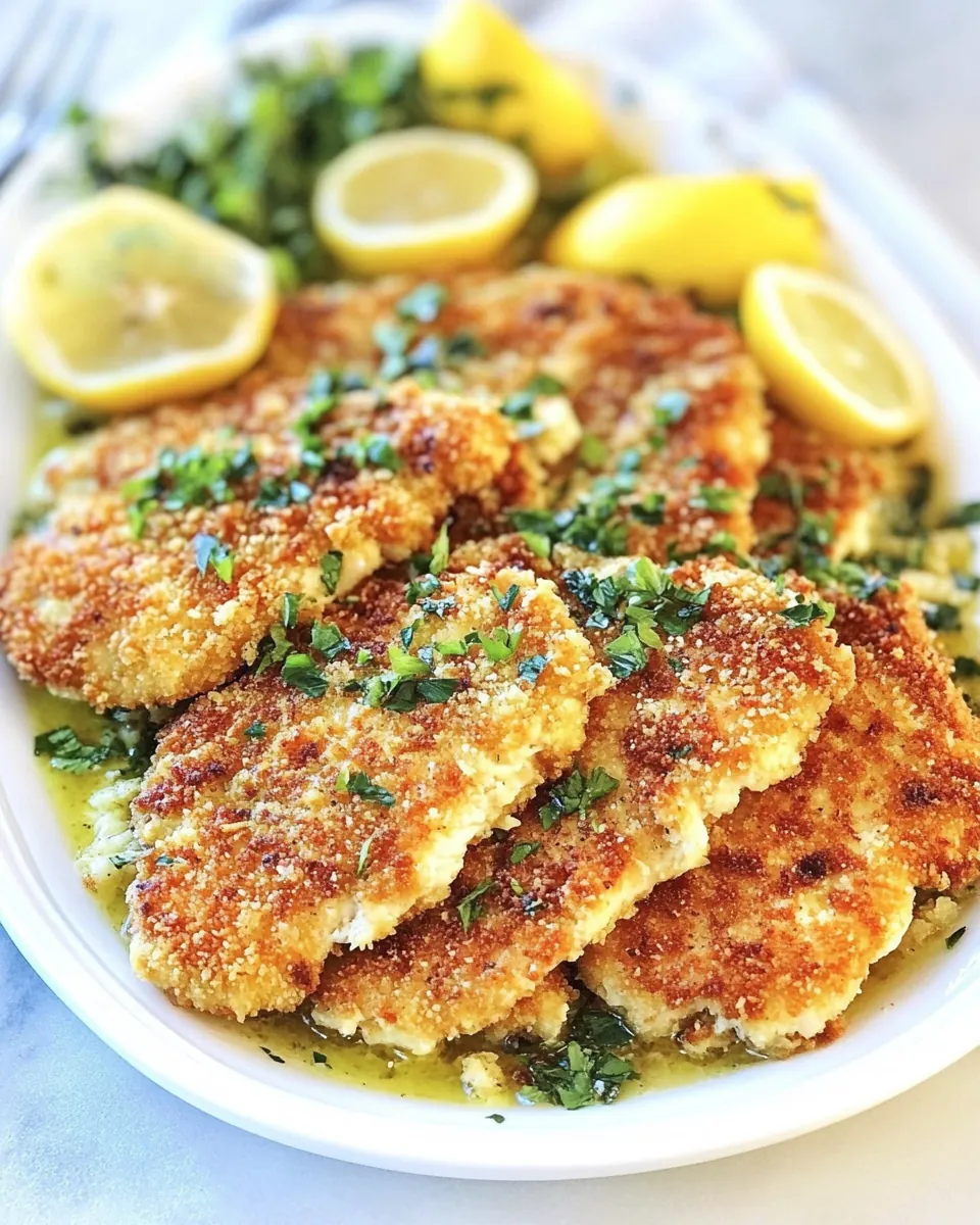 Crispy Chicken Schnitzel
