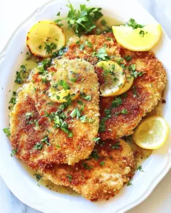Crispy Chicken Schnitzel