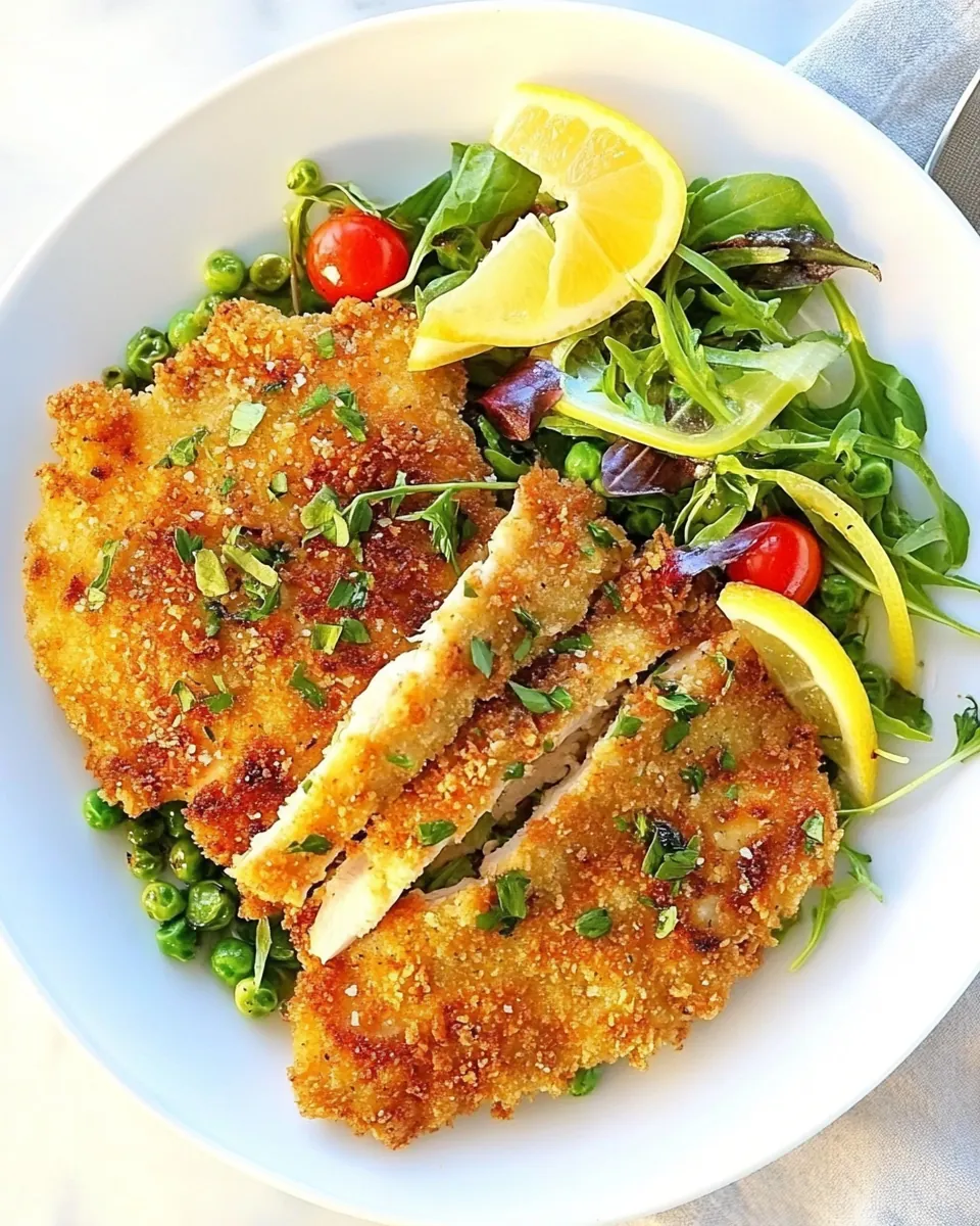 Crispy Chicken Schnitzel