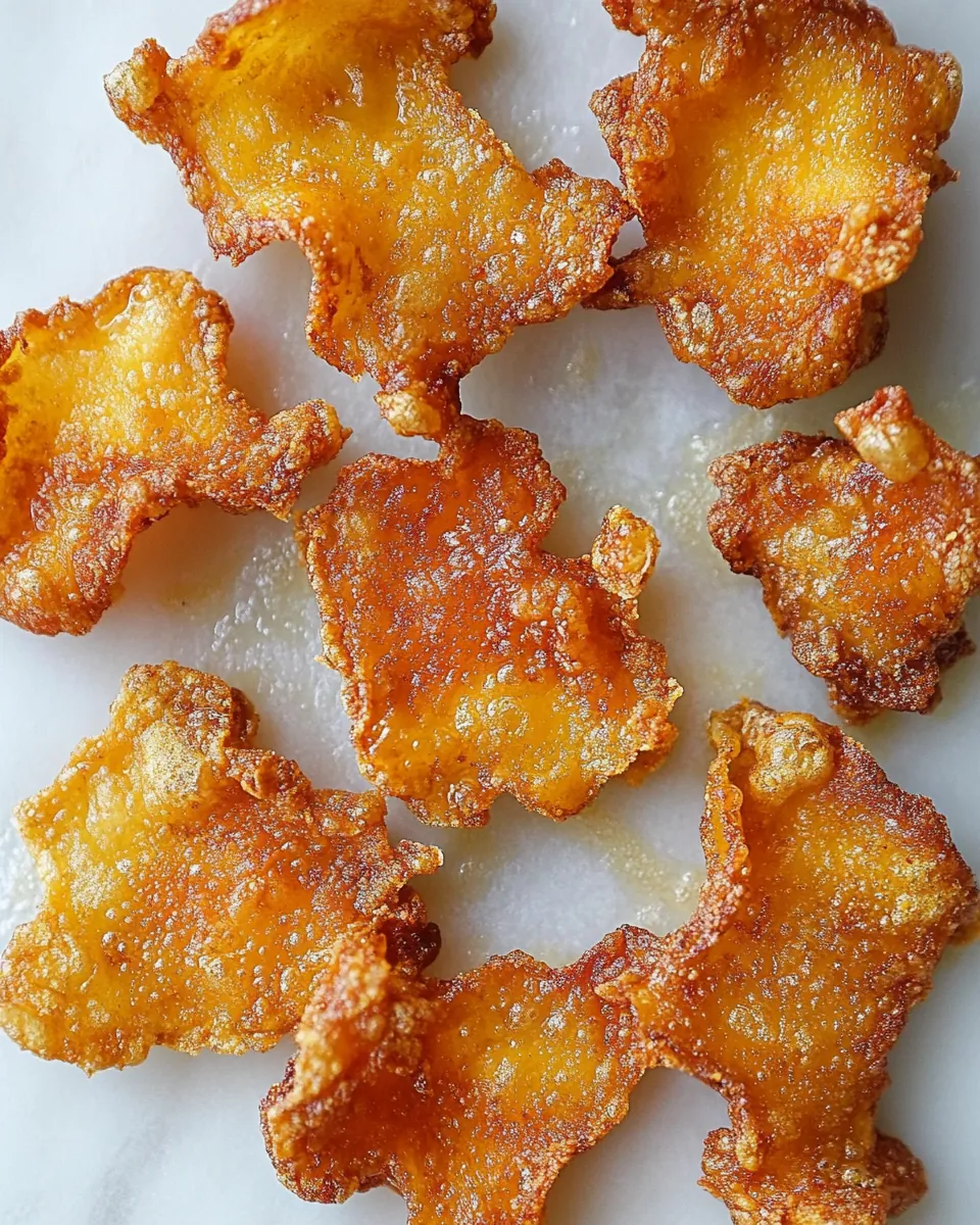 Crispy Chicken Skin Chips