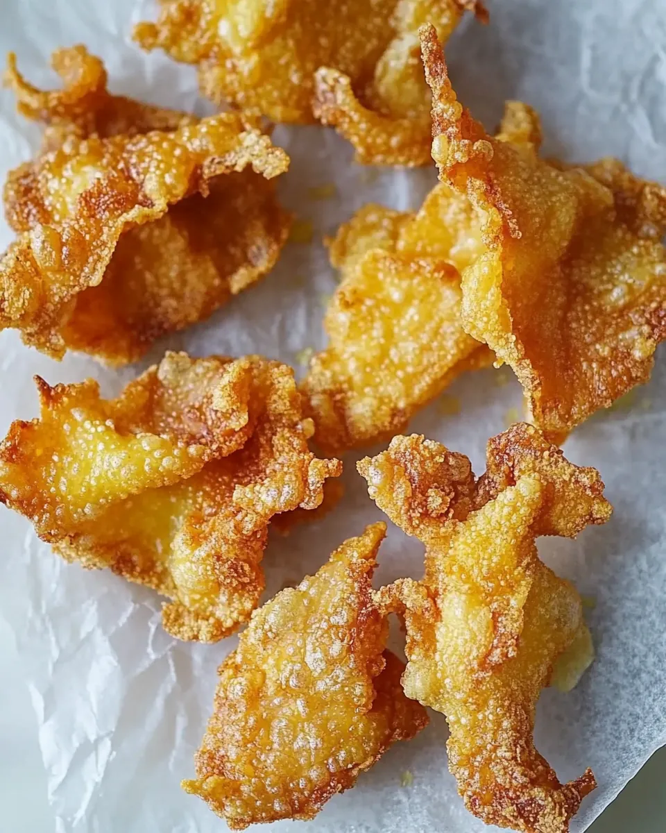 Crispy Chicken Skin Chips