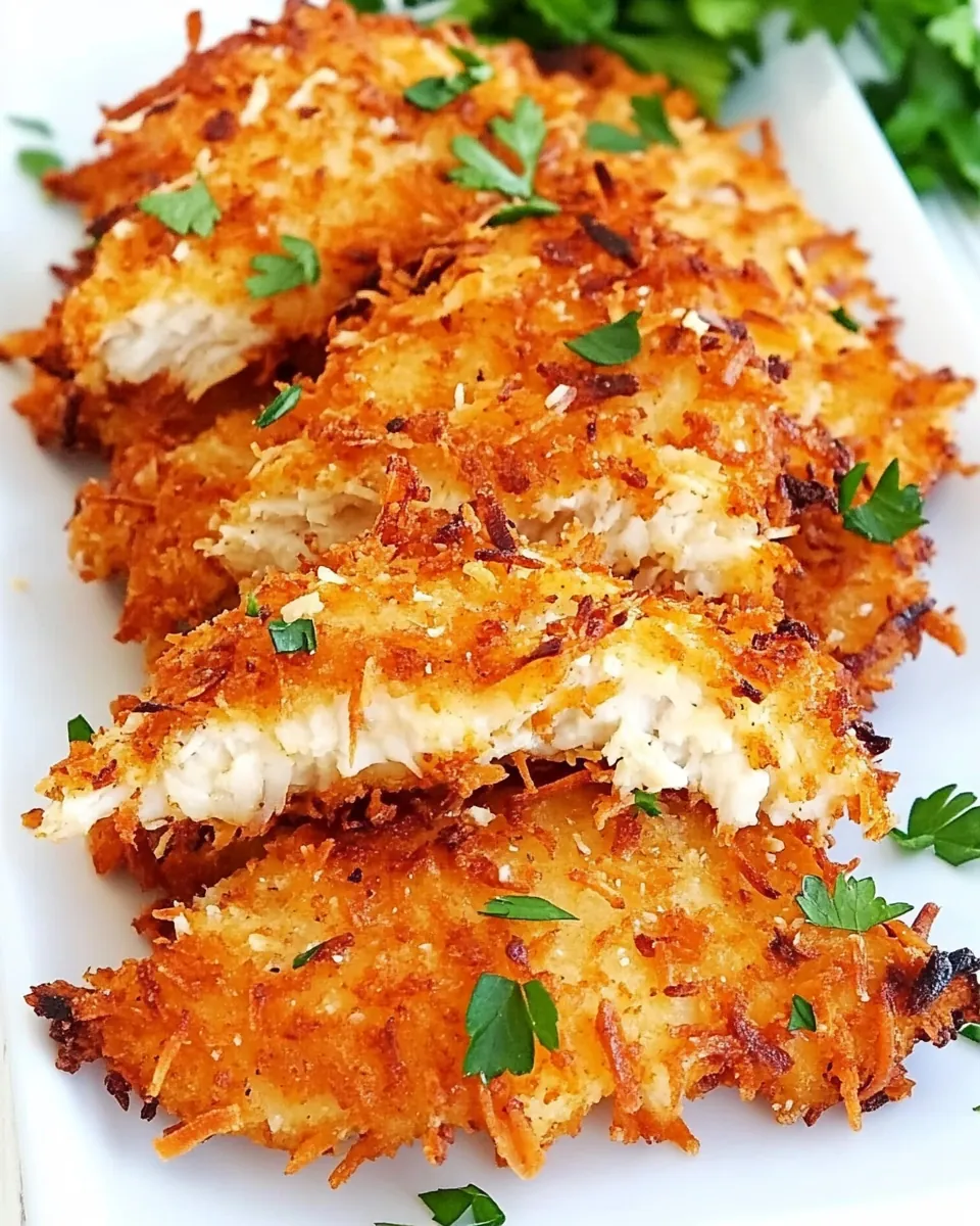 Crispy Coconut Chicken