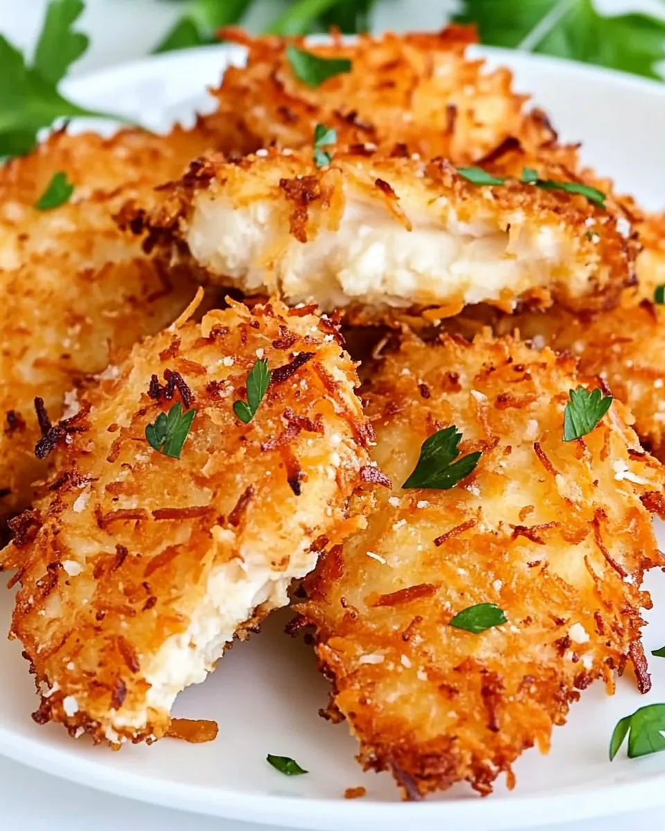 Crispy Coconut Chicken