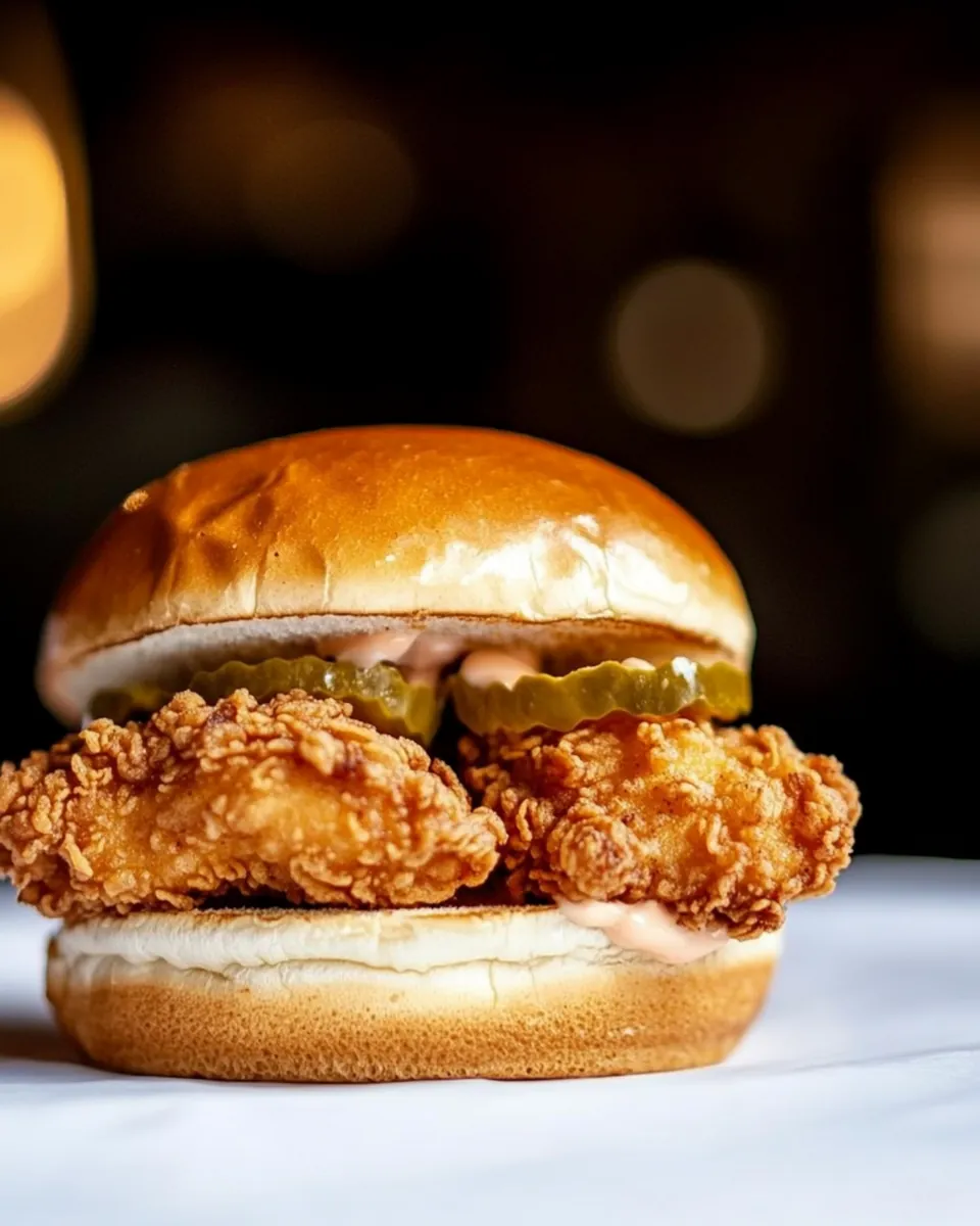 Crispy Fried Chicken Sandwich