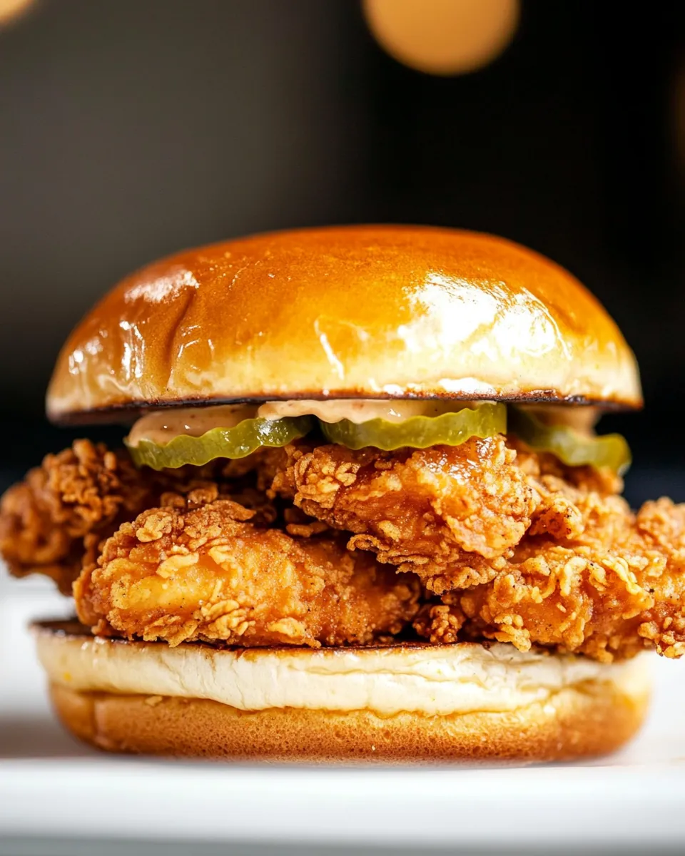 Crispy Fried Chicken Sandwich