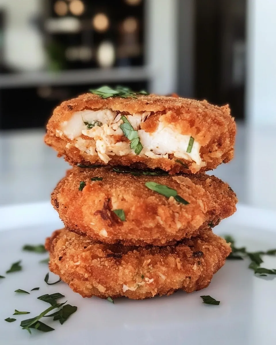 Crispy Frozen Chicken Patties In Air Fryer