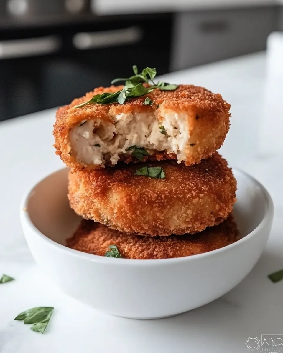 Crispy Frozen Chicken Patties In Air Fryer
