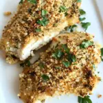 Crispy Garlic Parmesan Oven Fried Chicken