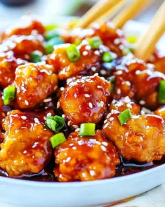Crispy General Tso Chicken