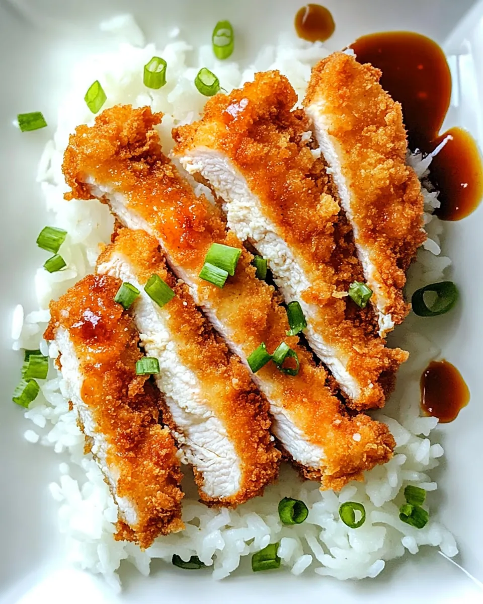 Crispy Japanese Chicken Katsu