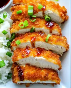 Crispy Japanese Chicken Katsu