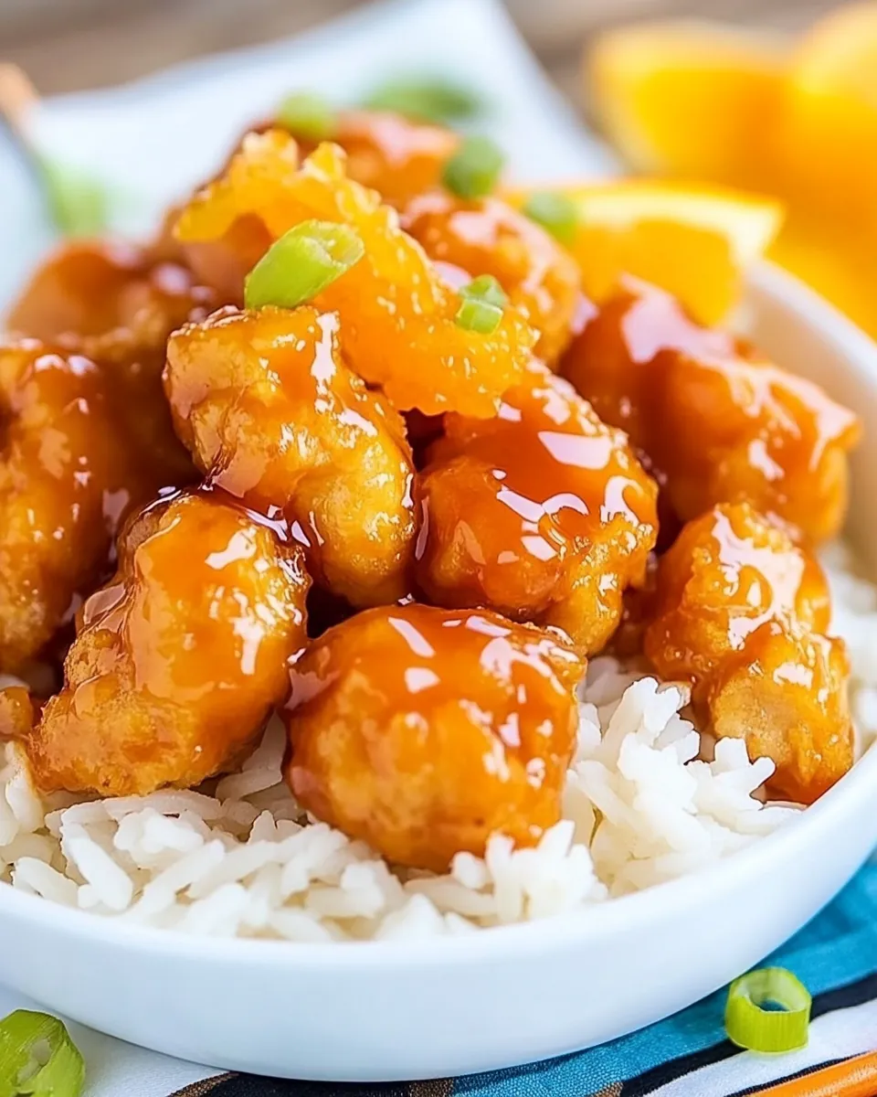Crispy Orange Chicken