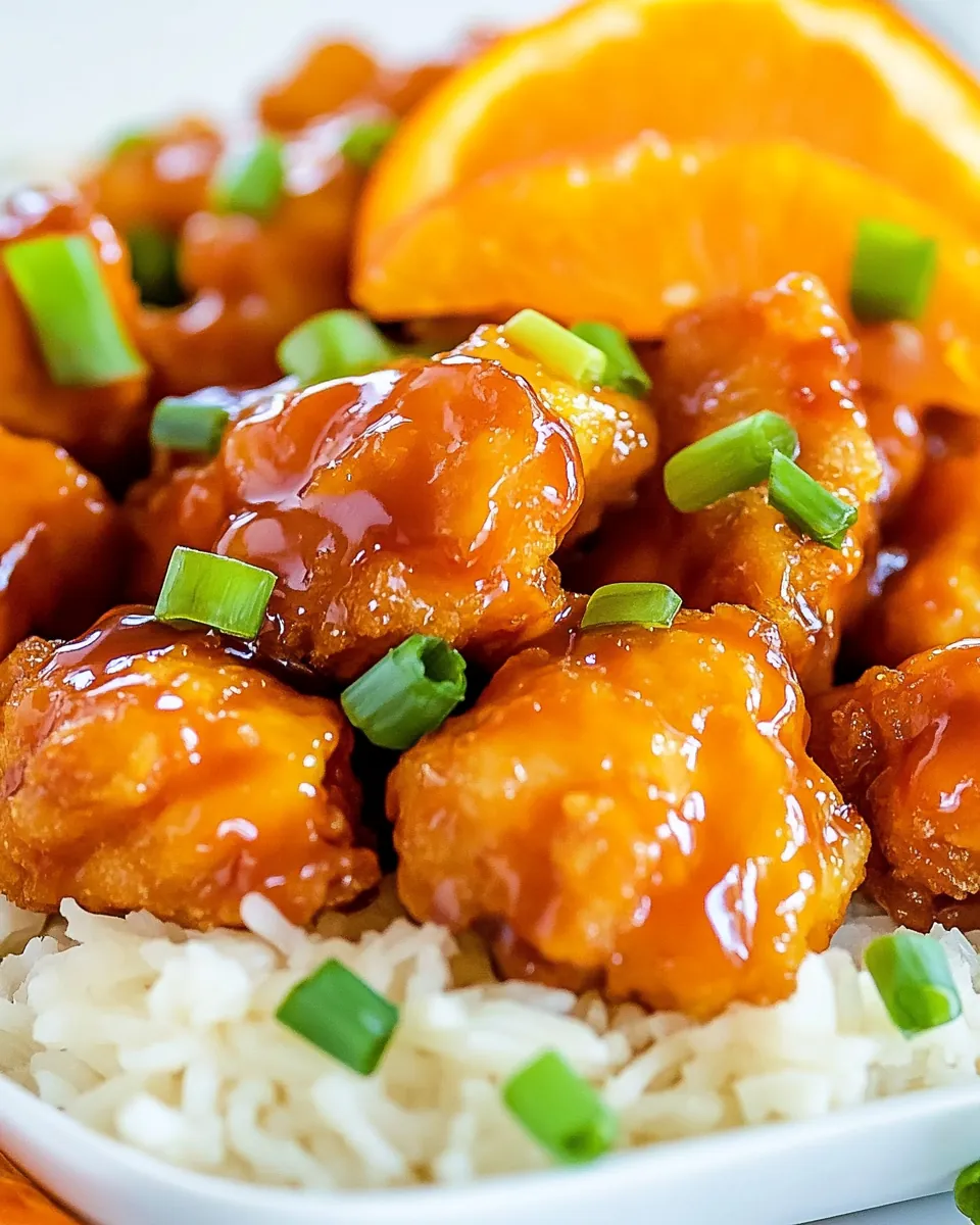 Crispy Orange Chicken