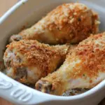 Crispy Oven Baked Chicken Drumsticks