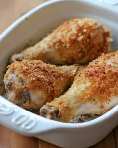 Crispy Oven Baked Chicken Drumsticks