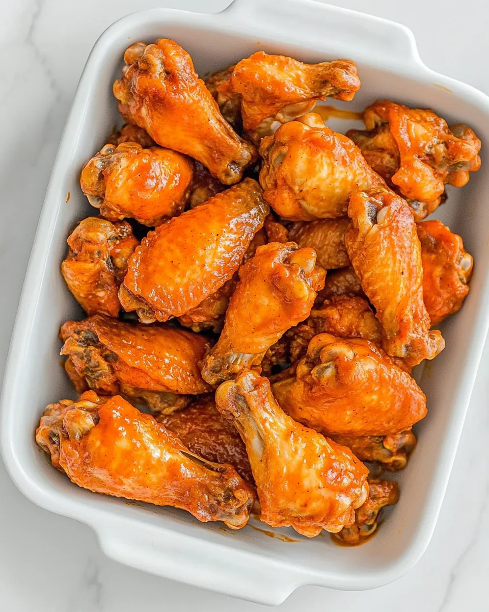 Crispy Oven Baked Chicken Wings