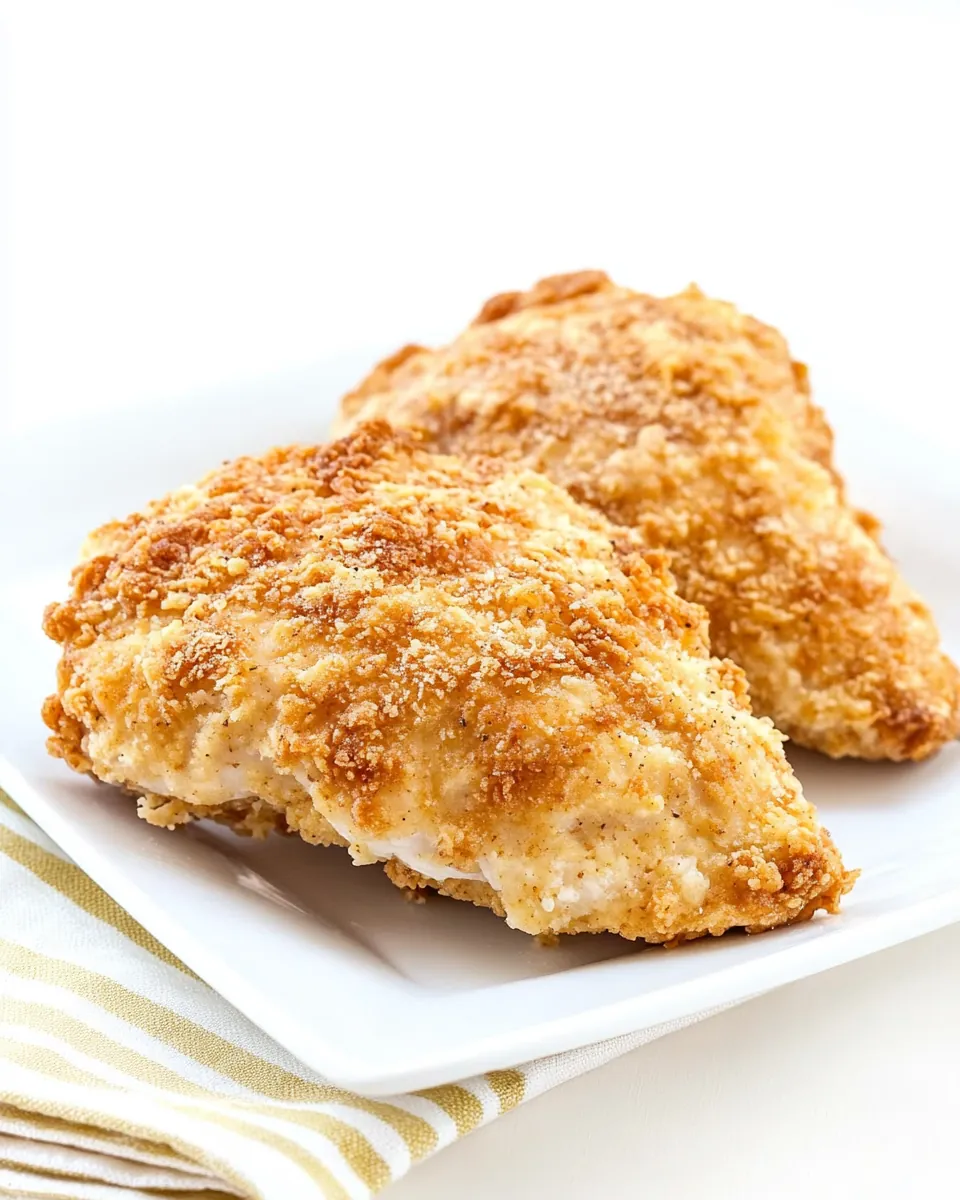 Crispy Oven Fried Chicken
