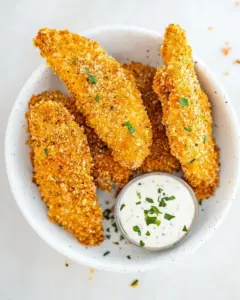 Crispy Oven Fried Chicken Tenders
