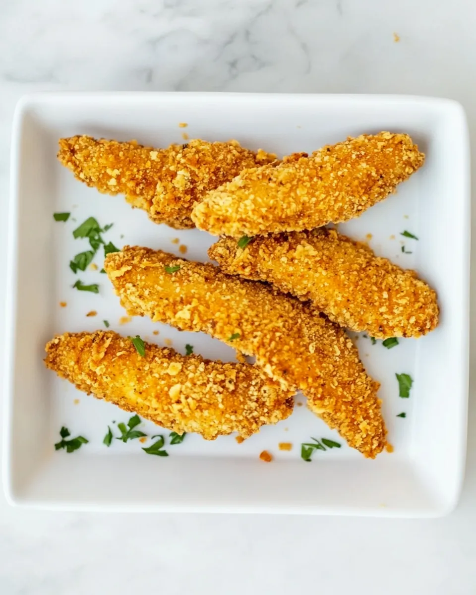 Crispy Oven Fried Chicken Tenders