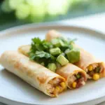 Crispy Pan Fried Chicken Flautas