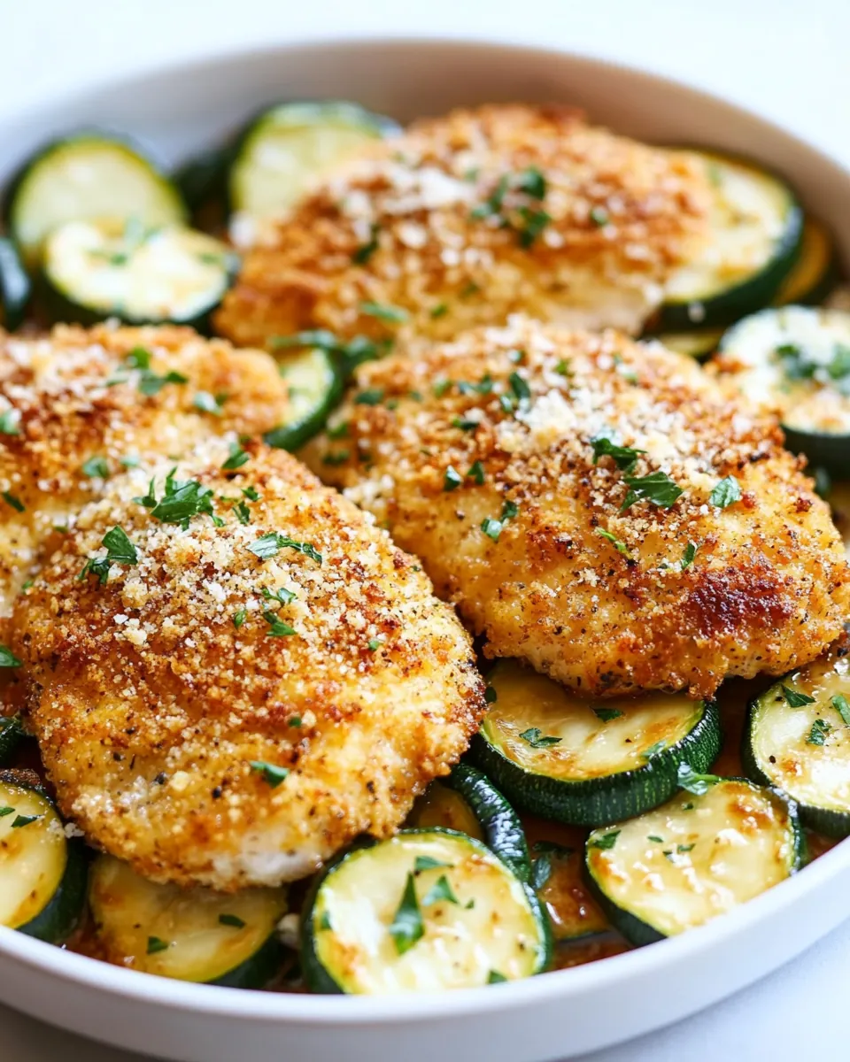 Crispy Parmesan Garlic Chicken