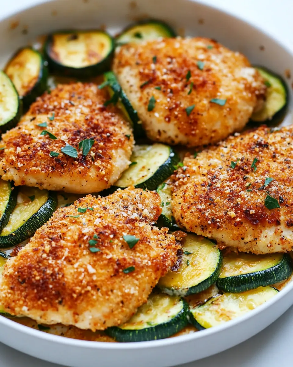 Crispy Parmesan Garlic Chicken
