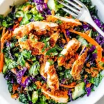 Crispy Rice Chicken Salad