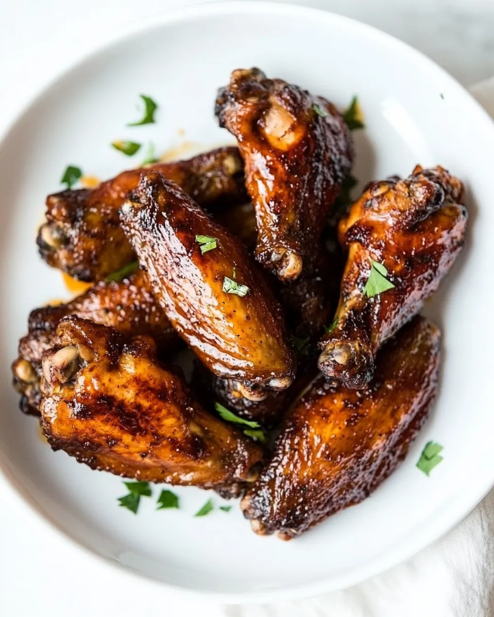 Crispy Smoked Chicken Wings