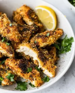 Crispy Un-Fried Herb Chicken