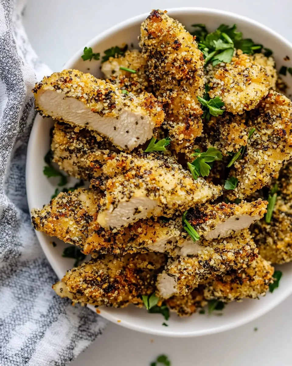 Crispy Un-Fried Herb Chicken