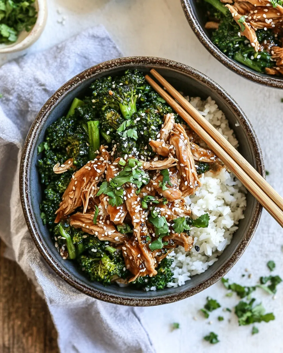 Crock Pot Chicken Teriyaki