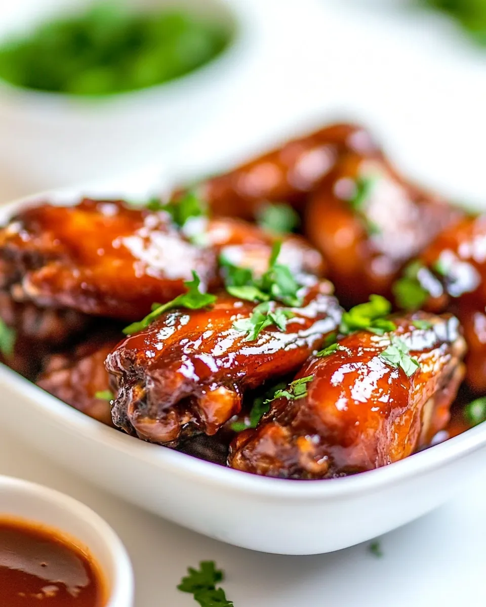 Crock Pot Chicken Wings