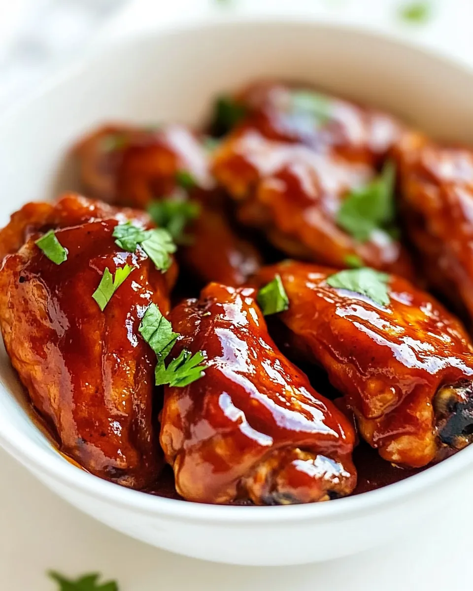 Crock Pot Chicken Wings
