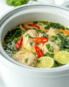 Crock Pot Coconut Lime Chicken