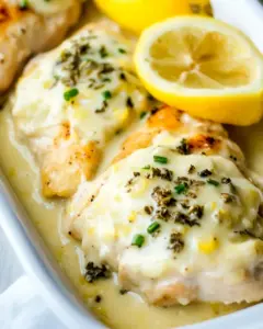 Crock Pot Creamy Lemon Chicken