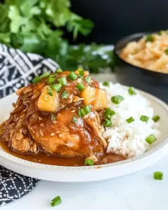 Crock Pot Pineapple Chicken