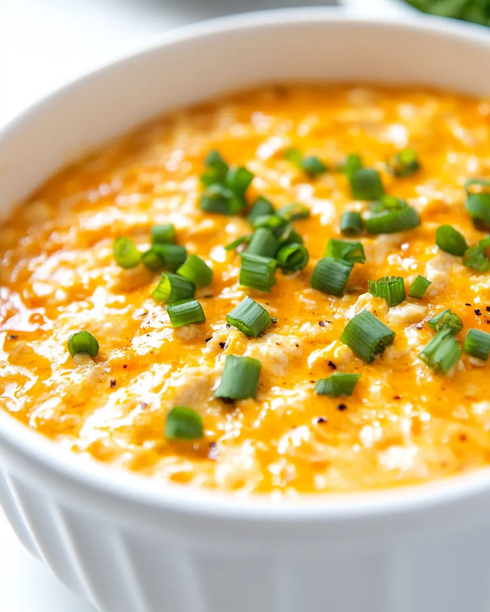 Crockpot Buffalo Chicken Dip