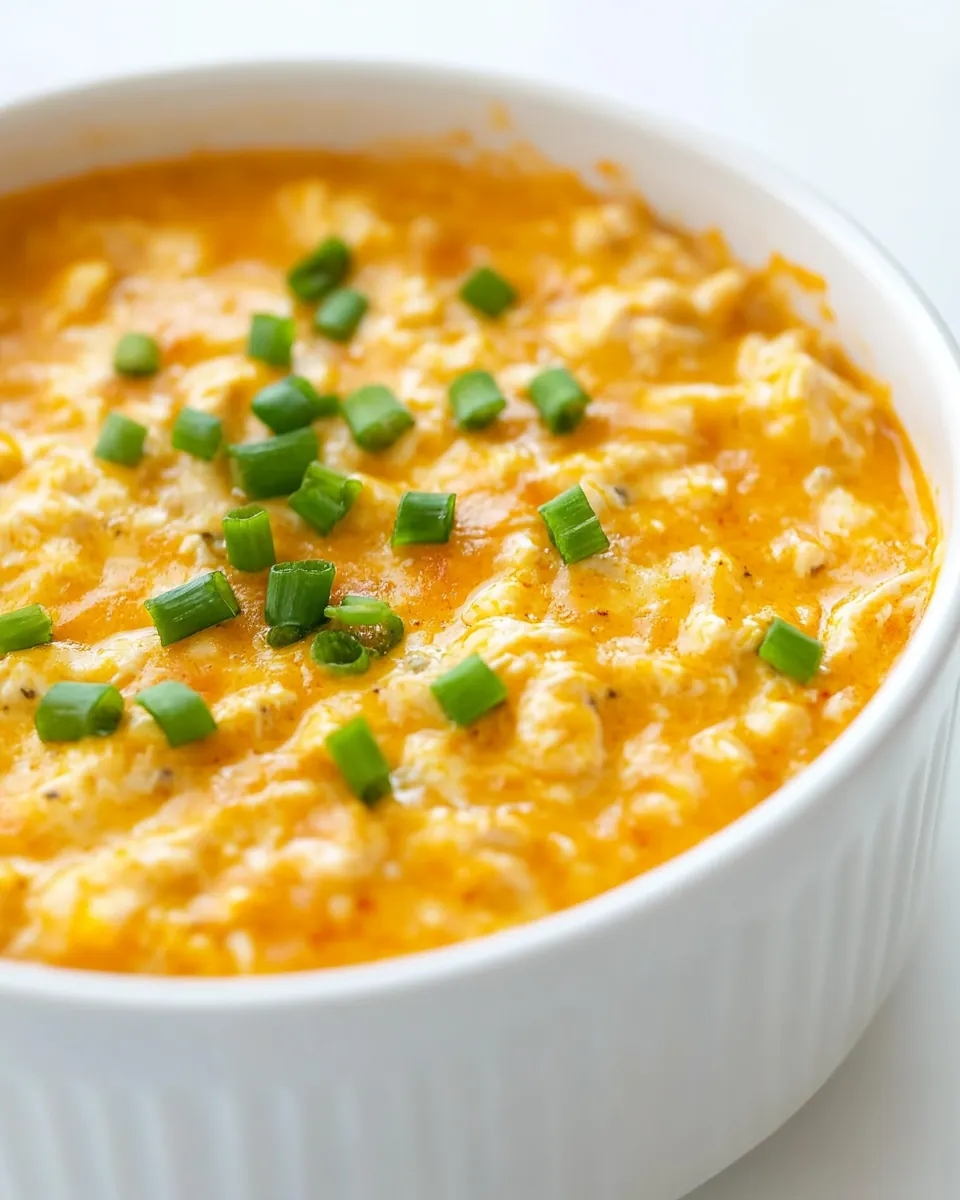 Crockpot Buffalo Chicken Dip