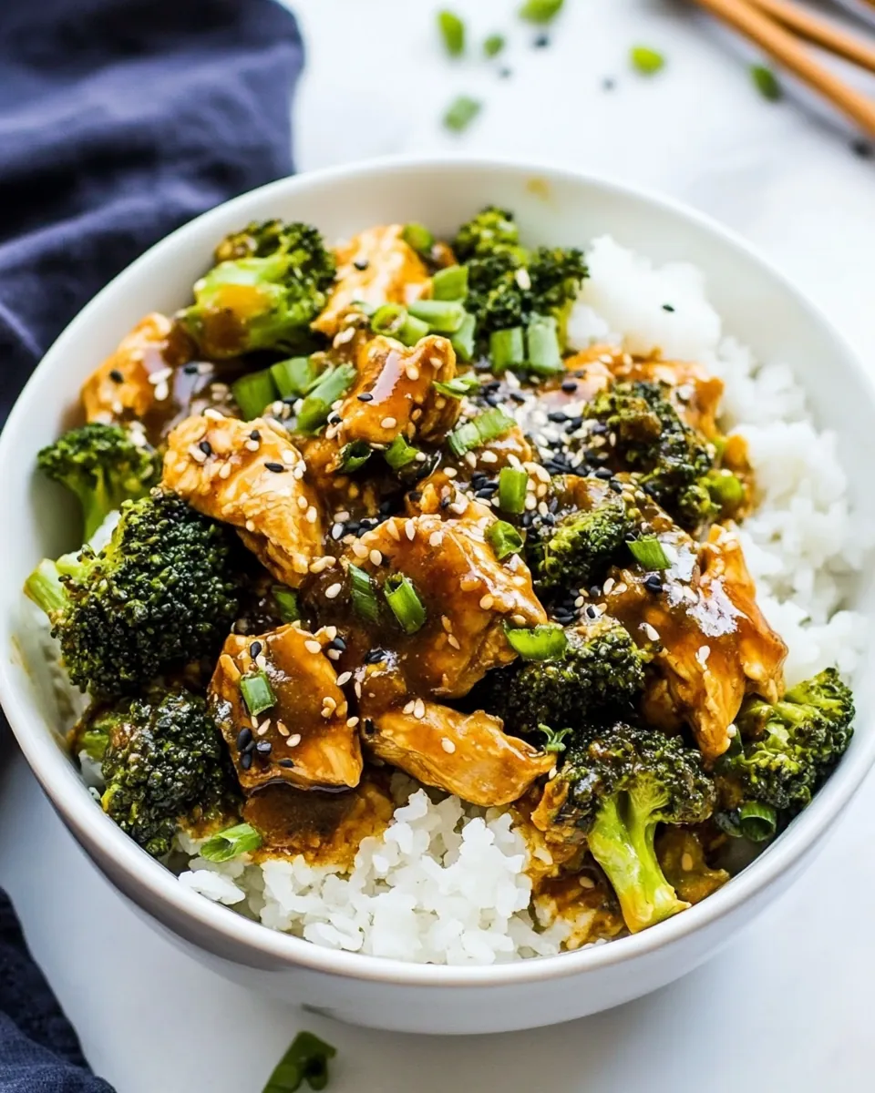 Crockpot Chicken Broccoli