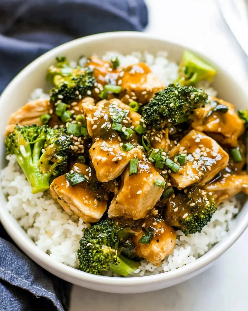 Crockpot Chicken Broccoli